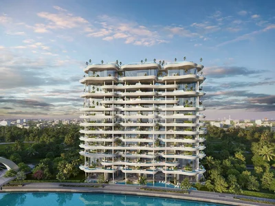 Wohnanlage New luxury residence Casa Canal with a swimming pool, a spa center and around-the-clock security, Safa Park, Dubai, UAE