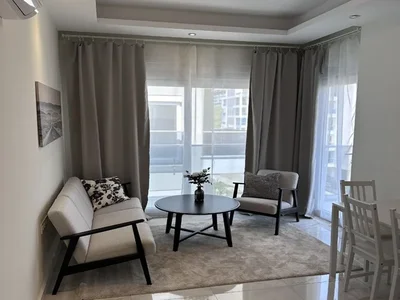 Zespół mieszkaniowy Furnished 1+1 apartment in Calypso Residence complex at a low price.