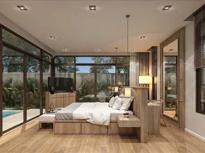 Residential complex Complex of villas with swimming pools in a luxury residential area, Phuket, Thailand
