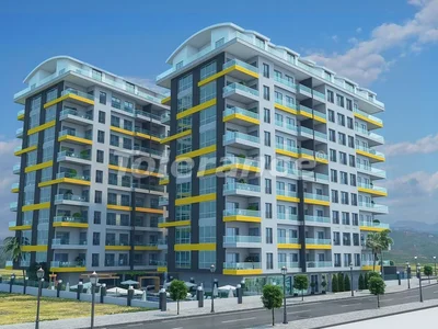 Wohnanlage Neuer moderner Komplex im Zentrum von Alanya von einem zuverlässigen Bauunternehmer