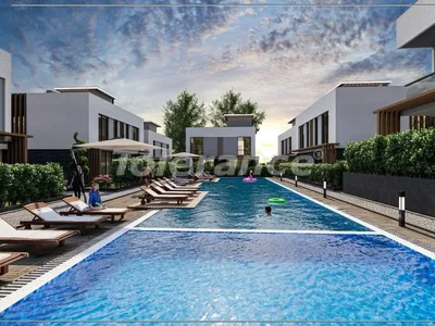  Pueblo de cabañas Modern villas in Altıntaş, Aksu, Antalya — eligible for Turkish citizenship, directly from the developer with installment payments