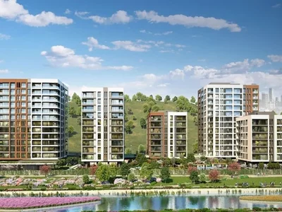 Zespół mieszkaniowy Apartament 1+1 w luksusowym kompleksie Kordon İstanbul.