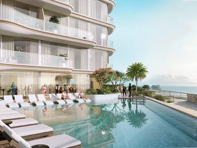 Wohnanlage Penthouse in the new residence Beach Walk 4 with a swimming pool, panoramic views and an access to the beach, Dubai Islands, Dubai, UAE