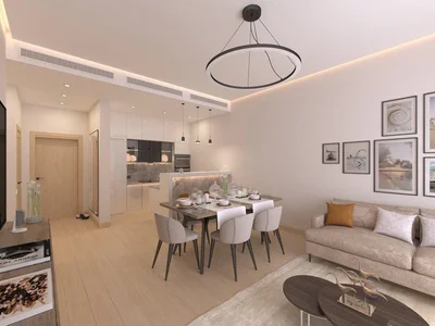 Жилой комплекс Новая малоэтажная резиденция Alba Residence с бассейном и ресторанами, Liwan, Дубай, ОАЭ