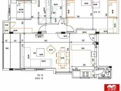 Residential quarter 4 pieces balcon renove avec ascenseur