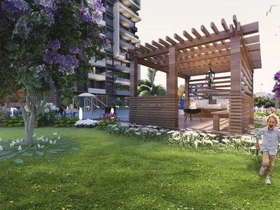 Wohnanlage Two bedroom apartments in complex with swimming pool and tennis court, 500 metres to the sea and beaches, Mersin, Turkey