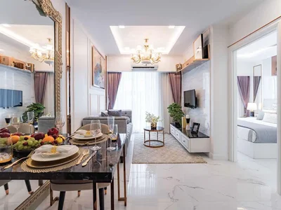 Wohnanlage Residential complex with a swimming pool and restaurants, 1 minute away from Jomtien Beach, Pattaya, Thailand