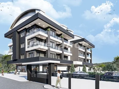 Zespół mieszkaniowy Comfortable apartments 1+1, 2+1, duplexes 3+1 and duplexes 4+1  in Oba, Alanya