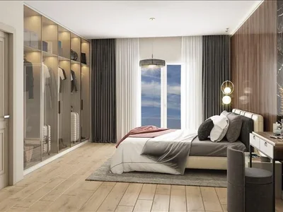 Wohnanlage New residence with a swimming pool and panoramic views on E-5 highway, Istanbul, Turkey