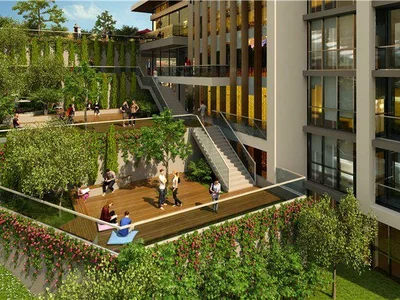 Zespół mieszkaniowy Modern residence with a swimming pool and restaurants, Istanbul, Turkey