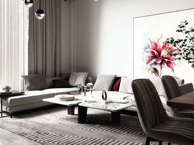 Wohnanlage New high-rise residence Lilium Tower with a swimming pool in the prestigious area of JVT, Dubai, UAE