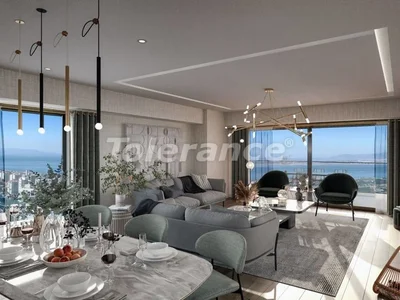 Zespół mieszkaniowy Apartments 2+1, 3+1 in Narlıdere, Izmir with sea views