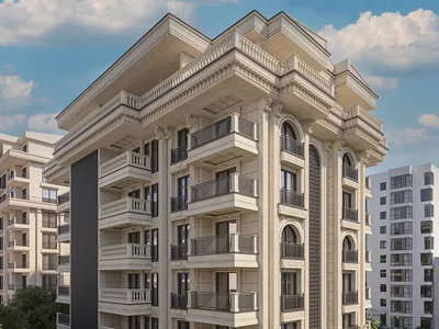 Apartamentowiec Eleganckie Mieszkania 250 m od Morza w Alanyi Antalya