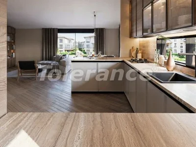 Complexe résidentiel Nouveaux appartements 3+1, 4+1 du promoteur à Lara, Antalya, dans un complexe avec piscine à seulement 650 mètres de la plage