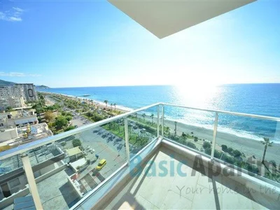 Dzielnica mieszkaniowa Beachfront apartment in Mahmutlar Alanya with spectecular sea views