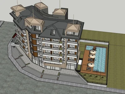 Quartier résidentiel Apartment with seaside views in Kargicak, Alanya