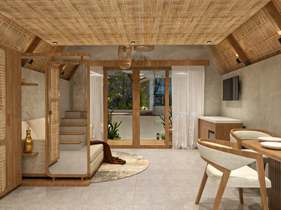 Townhouse Apartamenty na Bali 75 m ot 150 000 Dohod ot 10 Ogranicennoe predlozenie Desa Harmonis 2