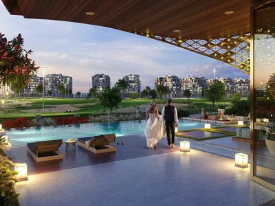 Complejo residencial Picturesque residence Gems estates near a golf club, Damac Hills, Dubai, UAE