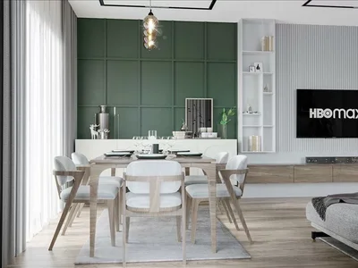 Zespół mieszkaniowy New residence with a swimming pool and a fitness room, Antalya, Turkey