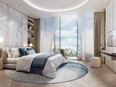 Wohnanlage New complex of furnished apartments Beach Walk 4 with a swimming pool, panoramic views and an access to the beach, Dubai Islands, Dubai, UAE