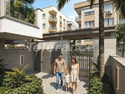 Complexe résidentiel Nouveaux appartements 2+1 et duplex 3+1 à Muratpaşa, Antalya à seulement sept cents mètres de la mer