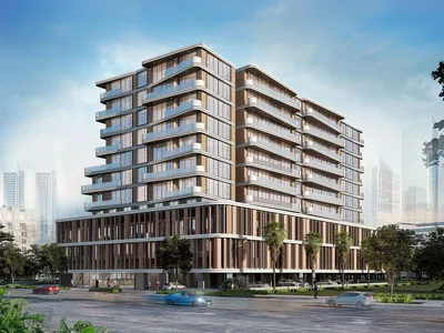 Complexe résidentiel Penthouse in the new Luzora Residences with golf carts for transportation about the island, 3 minutes from the beach, Dubai Islands, UAE