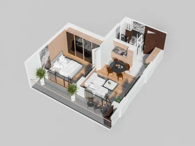 Wohnanlage Real Palace Blue