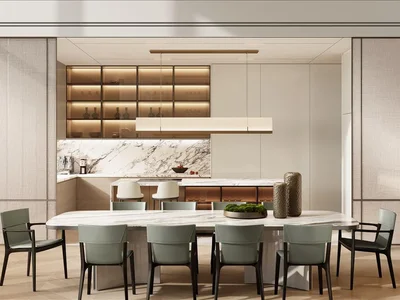 Zespół mieszkaniowy New project Jumeirah Residences Emirates Towers with a swimming pool, lounge areas and around-the-clock security, Trade Center, Dubai, UAE