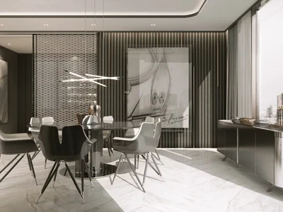 Wohnanlage Pagani Tower — residential complex by Dar Al Arkan with unique design and views of Dubai Water Canal and Burj Khalifa in Business Bay, Dubai