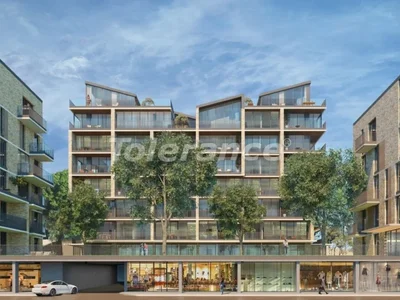 Zespół mieszkaniowy Premium class apartments from the developer 1+1, 2+1, 3+1, and 4+1 in Beyoglu, İstanbul on the Bosphorus coast