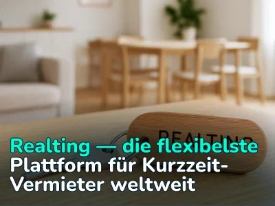 Stellen Sie Wohnungen tageweise auf Realting ein: Werbe-Boni bis 31. Januar 2026!