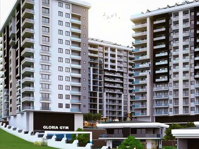 Zespół mieszkaniowy New residence with a swimming pool, a green area and lounge areas close to the airport and the coast, Istanbul, Turkey