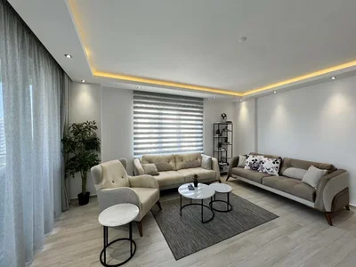 Dzielnica mieszkaniowa Comfortable 2+1 apartment with sea view in Avsallar