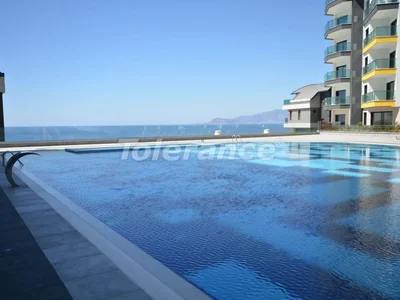 Wohnanlage Fertige Wohnungen vom Bauträger 1+1, 2+1, 3+1 in Konak, Alanya in einer Anlage mit Hotelinfrastruktur