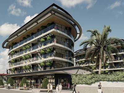 Residential complex Residential complex with large spa centre, 350 meters to the sea, Oba, Alanya, Turkey