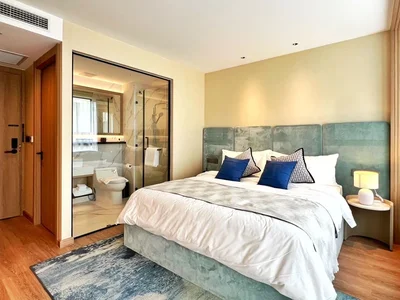 Apart - hotel Furnished apartments in the Laya Resort & Radisson Blu hotel complex.