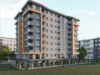 Zespół mieszkaniowy New residence with a green area and picturesque views near the coast, Istanbul, Turkey