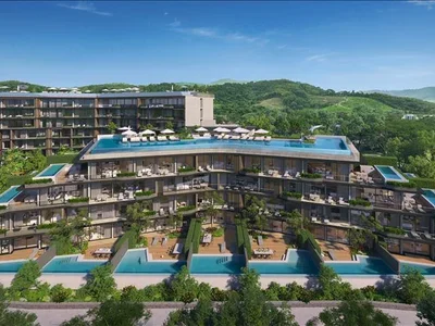 Residential complex New complex of apartments and villas with a beach club surrounded by nature, Phuket, Thailand