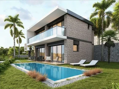 Zespół mieszkaniowy New complex of villas with swimming pools and gardens close to the beach, Bodrum, Turkey
