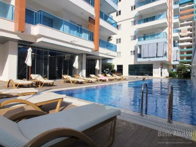 Dzielnica mieszkaniowa Modern one bedroom apartment for sale in Alanya