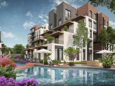 Wohnanlage Apartments in a low-rise complex in the Avcilar area.