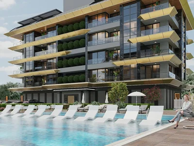 Apartamentowiec Apartamenty w Kompleksie Blisko Plaży w Alanyi