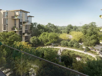Complejo residencial Prestigious apartments in the new green complex Ghaf Woods, Dubai, UAE