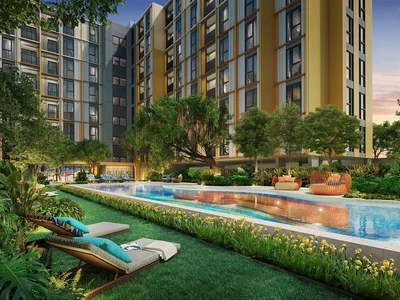 Zespół mieszkaniowy New residential complex of comfort-class apartments in Wichit, Phuket, Thailand