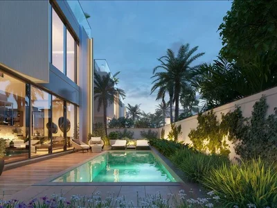 Жилой комплекс Новый комплекс таунхаусов Watercrest с бассейнами, Meydan, Дубай, ОАЭ