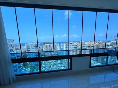 Zespół mieszkaniowy Furnished 1+1 apartment with sea view in Yekta Trade Centre complex.