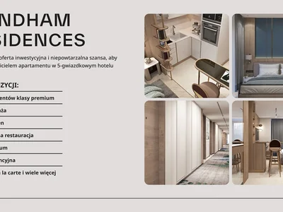 Жилой комплекс Hotel rooms at Wyndham Residences Batumi.