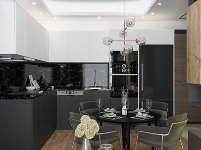 Complexe résidentiel New residence with a swimming pool and a mini golf course in a prestigious area, close to the center of Alanya, Turkey