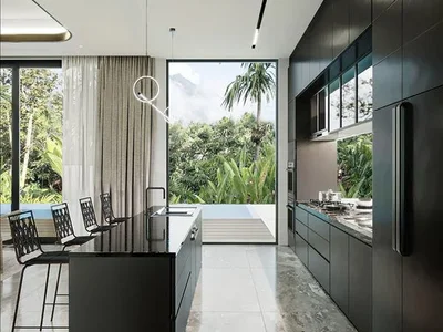 Complejo residencial New complex of villas with swimming pools and lounge areas, Phuket, Thailand