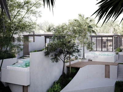 Complexe résidentiel New villas with swimming pools and picturesque views, Bali, Indonesia